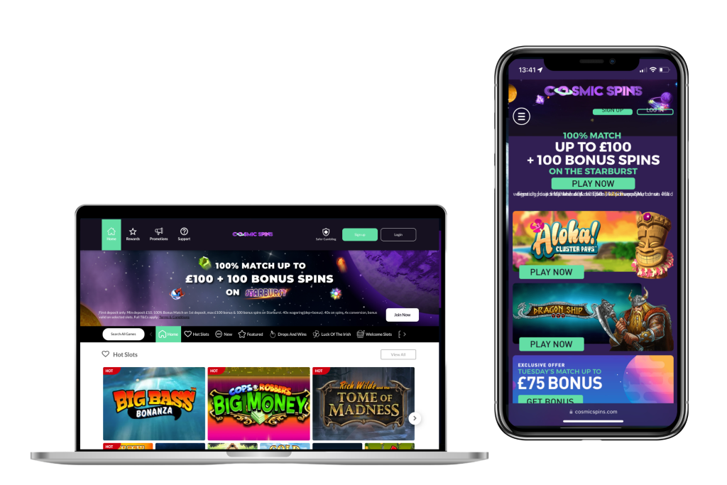 Discover the Out-of-this-World Experience at Cosmic Spins Casino