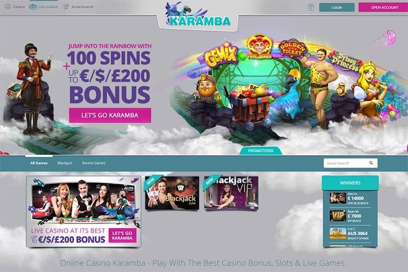 Karamba Casino DK Din Ultimate Spiloplevelse